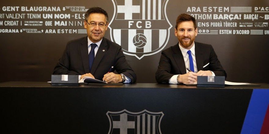 Ve Messi imzaladı!