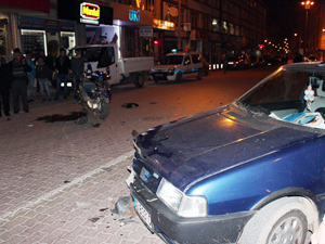 Beyşehir’de trafik kazası: 1 yaralı