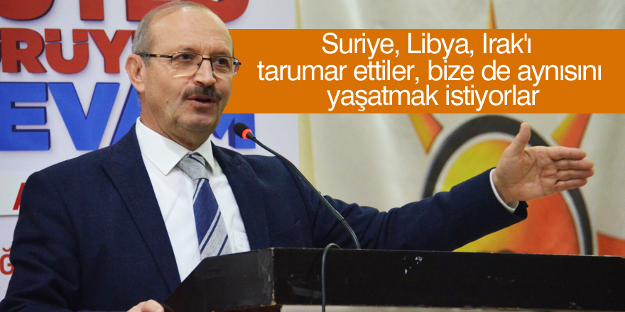 AK Parti Genel Başkan Yardımcısı Sorgun: Uyanık olalım