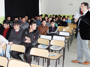 “Lisede bir ders projesi”