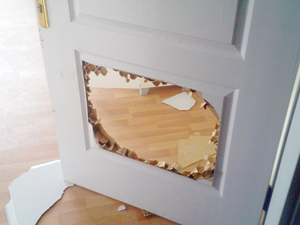 Akıncılar Belediye Binası'na hırsız girdi