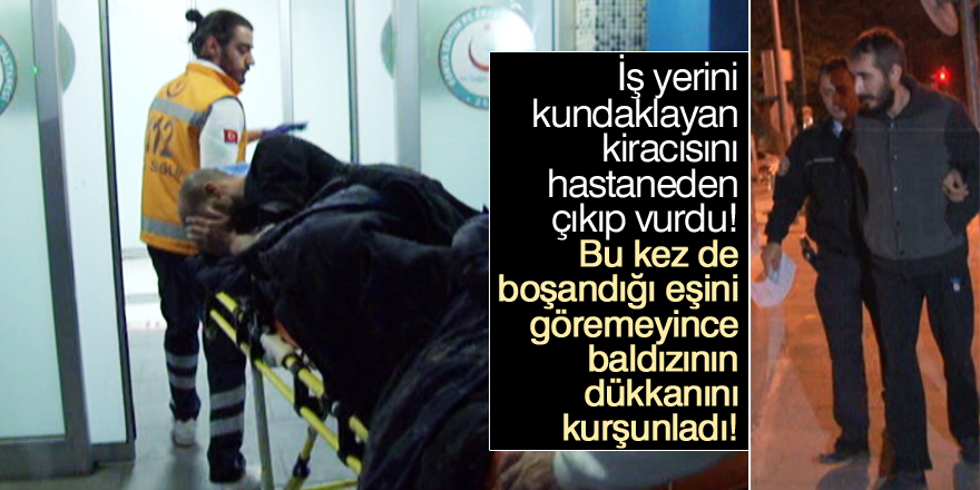 Eski eşini göremeyince baldızının dükkanını kurşunladı