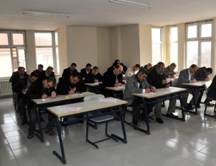 Akşehir'de Siyaset Akademisi sınavı