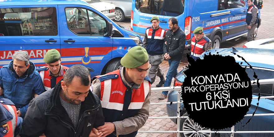 Konya'da PKK/KCK operasyonu
