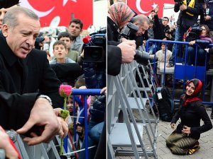 Başbakan Erdoğan'dan engelli kıza iş sözü