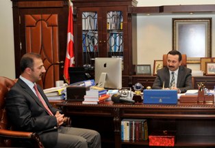 Sağlık Kasabası'ndan Rektör Gökbel'e ziyaret