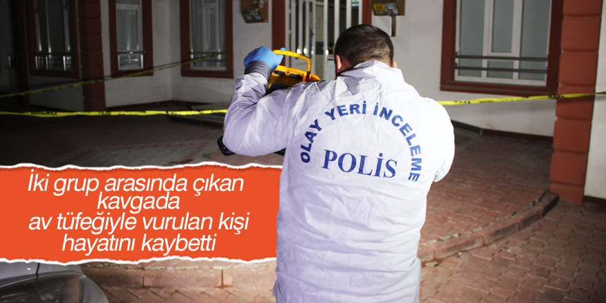 Konya'da silahlı kavga: 1 ölü