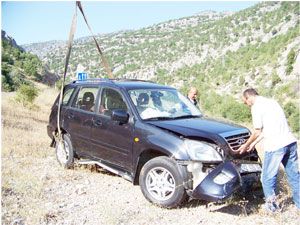 Seydişehir’de kaza 1 kişi yaralandı