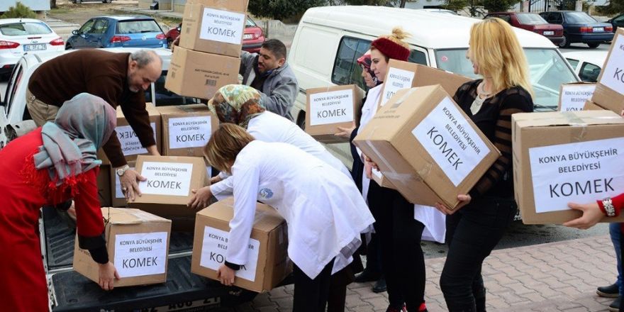 KOMEK’ten dünya yetimlerine yardım eli