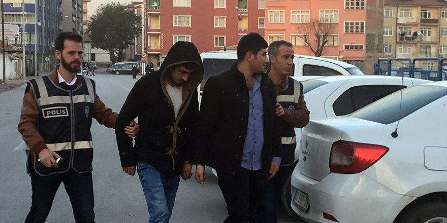 Oğlak hırsızlığı güvenlik kamerasında