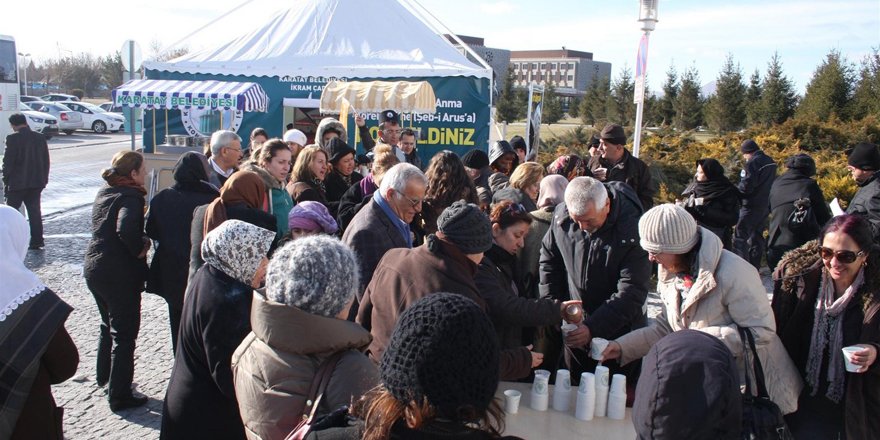 Karatay Belediyesi salep ikram edecek