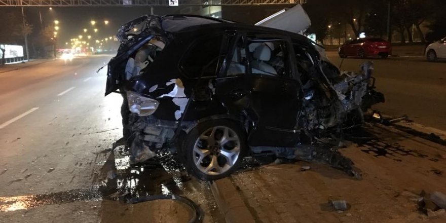 Kaza yapan cip paramparça oldu: 1 ölü