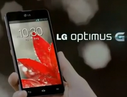 Geliştirilmiş LG Optimus G Avrupa'da piyasada