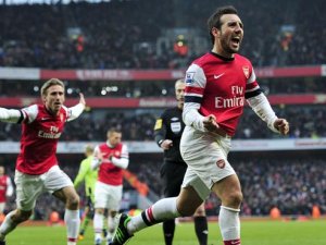 Galibiyet Cazorla'yla geldi: 2-1