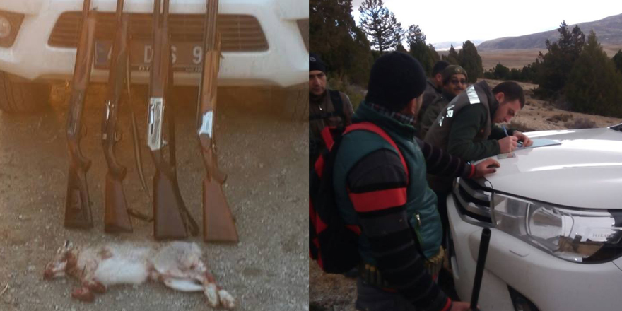Konya’da yasa dışı avlanan 35 kişiye 23 bin lira ceza