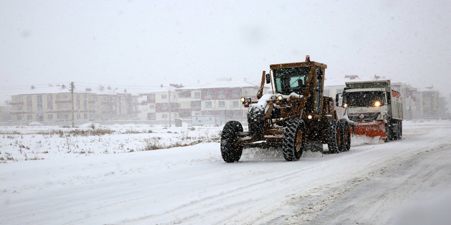 Selçuklu'da kış mesaisi sürüyor