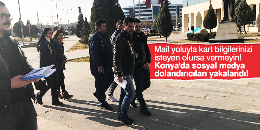 Oltalama yöntemiyle dolandırdılar, polisten kaçamadılar