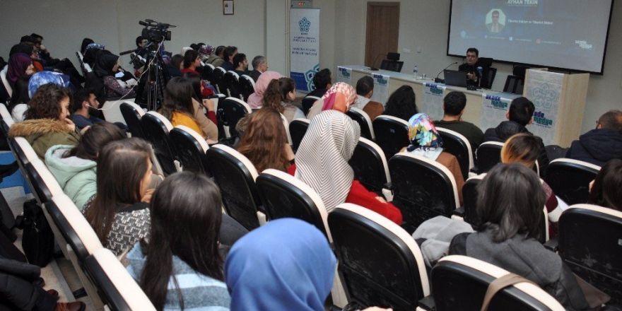 NEÜ öğrencileri tüketim konusunda bilinçlendirildi