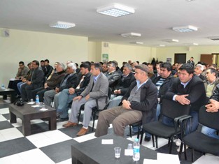 Ereğli'de çiftçilere bilgilendirme tolantısı