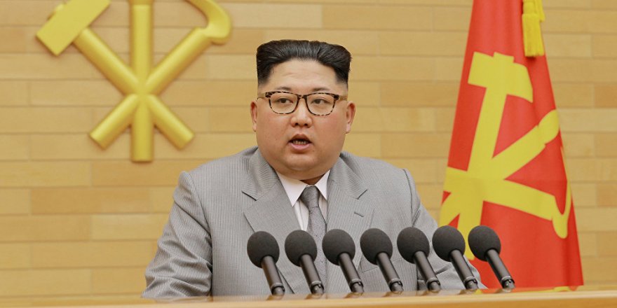 Kim'den yeni yıl mesajında ABD'ye tehdit: Nükleer düğme masamda
