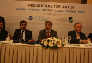 MEDAŞ'a Bakan fırçası