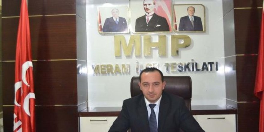 MHP Meram’dan serbest bölge tepkisi