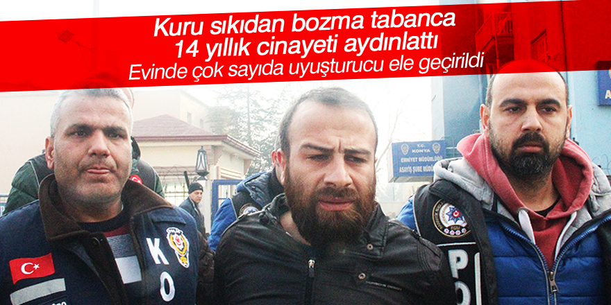 Kuru sıkı tabanca 14 yıllık cinayeti aydınlattı