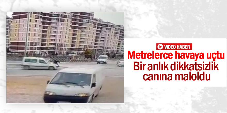 Bir anlık dikkatsizlik canına maloldu