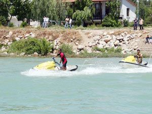 Beyşehir’de Jet Ski keyfi