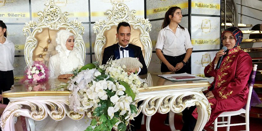 Meram’da 2017’de 2572 nikah kıyıldı