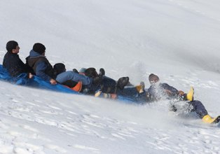 Derebucak'ta kayak keyfi