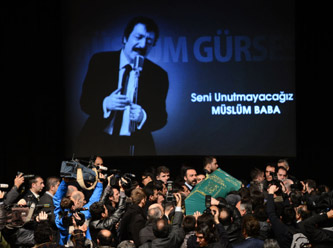 Müslüm Gürses son yolculuğuna uğurlandı