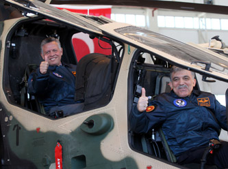Yerli helikopter ATAK'ın ilk pilotları!