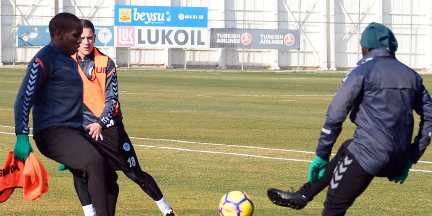 Atiker Konyaspor Trabzonspor maçı hazırlıklarına devam etti
