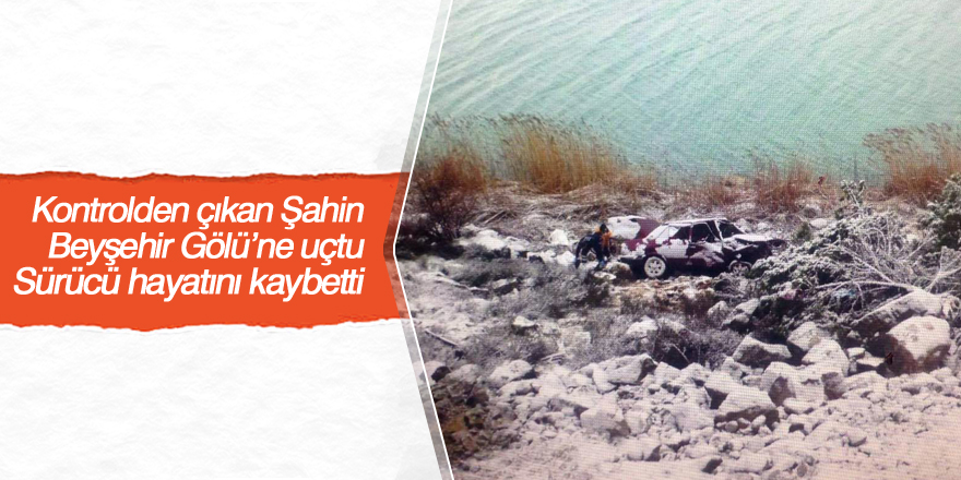 Konya’da otomobil uçuruma yuvarlandı: 1 ölü, 1 yaralı