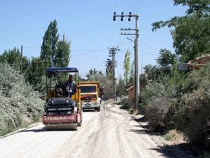 Ereğli’de asfalt çalışmaları sürüyor