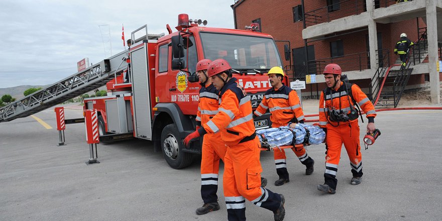 İtfaiye teşkilatı Konya genelinde 110 merkezde hizmet veriyor