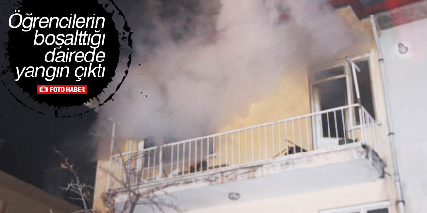 Konya’da yangın paniğe sebep oldu