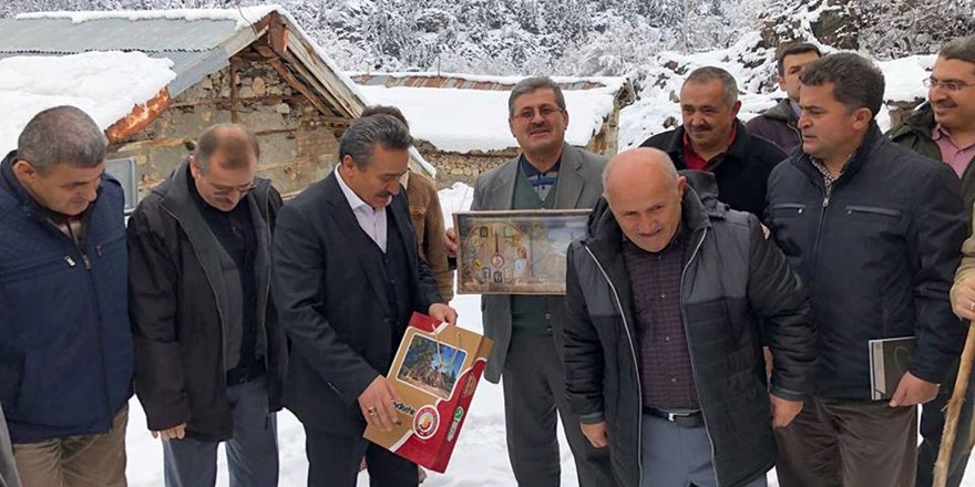 Belediye Başkanı Tutal, Madenli'yi ziyaret etti