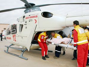Konya’ya hava ambulansı geliyor