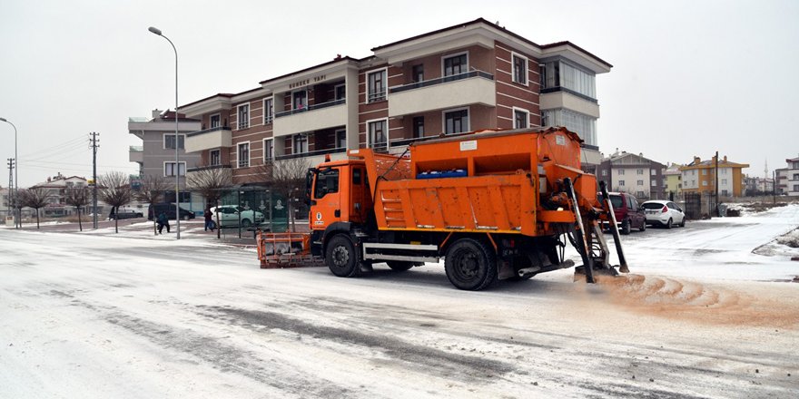 Selçuklu Belediyesi Acil Müdahale ekipleri 7-24 hazır