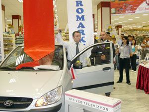 Makromarket’te çekiliş heyecanı