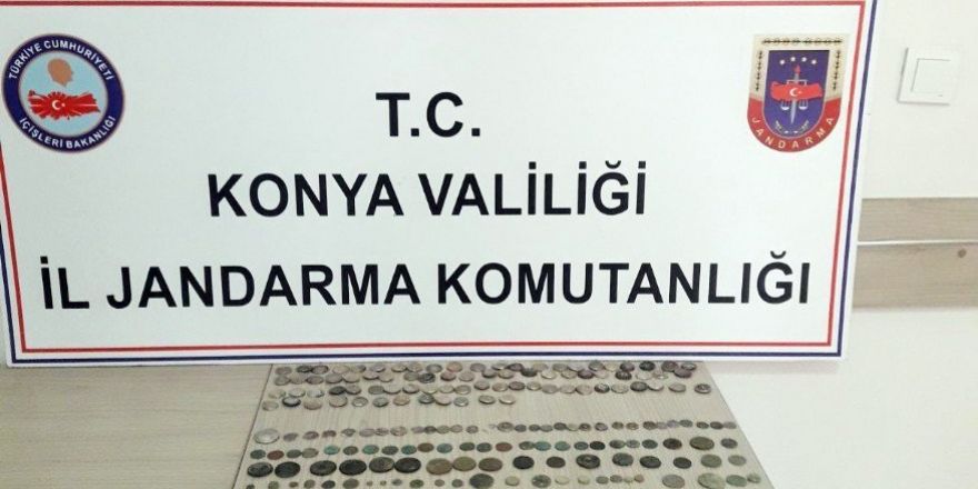 Konya’da 383 parça tarihi eser ele geçirildi