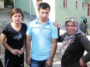 Annenin hayatla mücadelesi yangınla ortaya çıktı
