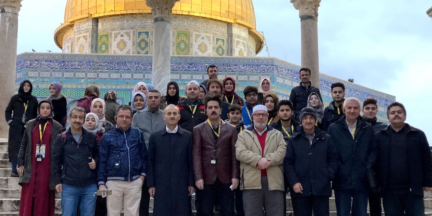 Konya’da başarılı öğrenciler Kudüs gezisi ile ödüllendirildi