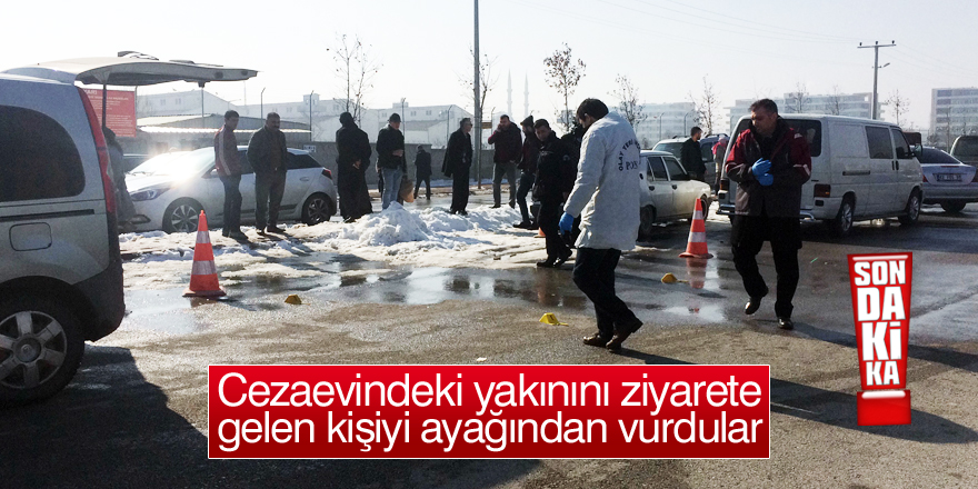 Konya'da cezaevi önünde silahlı saldırı