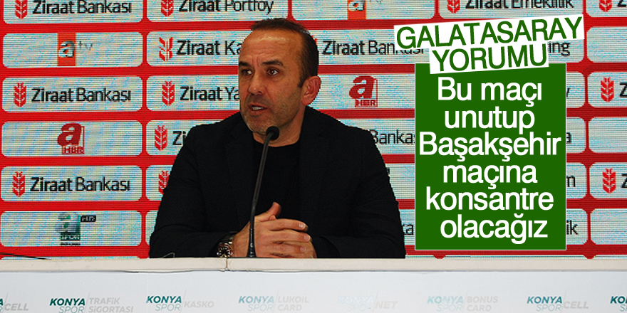 Mehmet Özdilek: Bu maçı unutup Başakşehir maçına konsantre olacağız