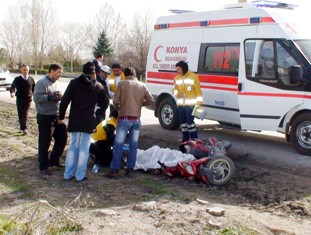 Elektrikli bisikletten düşerek öldü