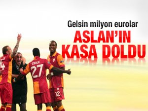 Galatasaray kasasını doldurdu