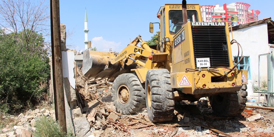 Karatay’da kaçak yapılaşmaya geçit yok